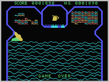 Flipper Slipper - Screenshot - Game Over (World) - 256x192
