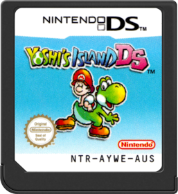 Yoshi's Island DS - Cart - Front (Australia) - 517x564