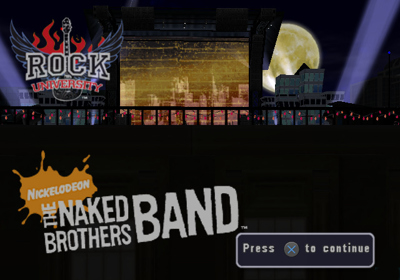 The Naked Brothers Band: The Video Game - Screenshot - Game Title (North America) - 640x448