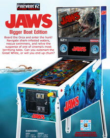 Jaws: Bigger Boat Edition - Advertisement Flyer - Front (World) - 2400x3000