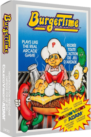BurgerTime - Box - 3D (Canada) - 439x659