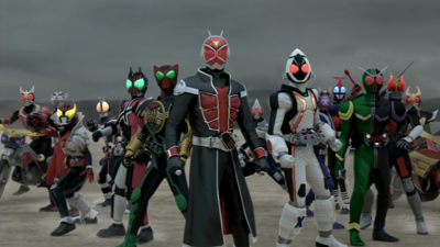 Kamen Rider Battride War: Premium TV Sound Edition - Screenshot - Gameplay (Japan) - 1280x720