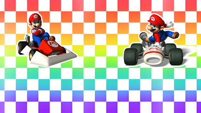 Mario Kart Retro Rewind - Fanart - Background (World) - 1920x1080