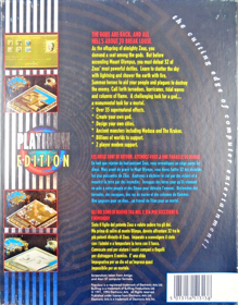 Populous II & The Challenge Games - Box - Back (Europe) - 936x1197