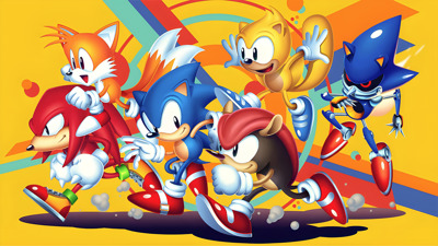 Sonic Mania - Fanart - Background (World) - 3840x2160