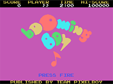 Booming Boy - Screenshot - Game Title (World) - 256x192