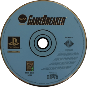 NCAA Football GameBreaker - Disc (North America) - 1000x1000