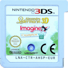Imagine: Champion Rider 3D - Cart - Front (Europe) - 512x514