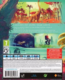 No Man's Sky - Box - Back (France) - 649x800