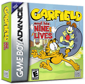 Garfield and His Nine Lives - Box - 3D (North America) - 1016x998