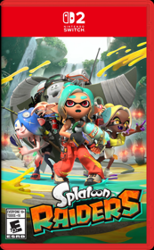 Splatoon Raiders - Box - Front (North America) - 1265x2048