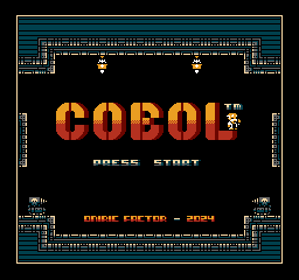 Cobol's Laboratory - Screenshot - Game Title (World) - 256x240