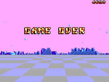 Space Harrier 3D - Screenshot - Game Over (World) - 512x384