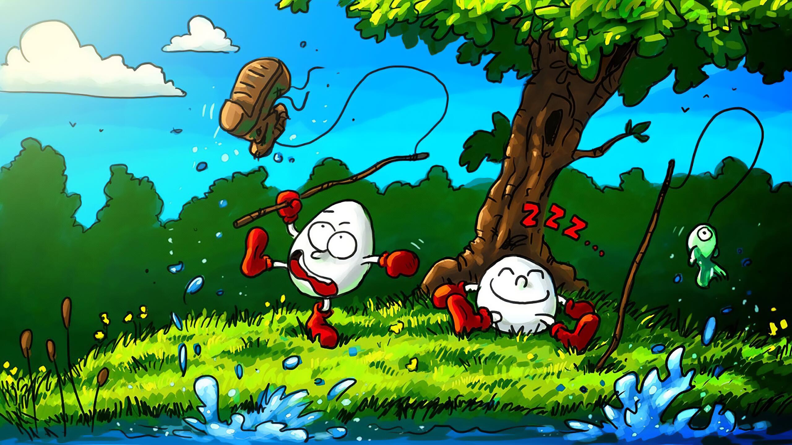 Illustration of The Fantastic Adventures of Dizzy