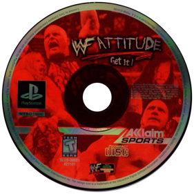 WWF Attitude - Disc (North America) - 600x600