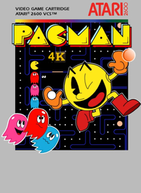 Pac-Man 4k (Dintar) - Fanart - Box - Front (World) - 787x1077
