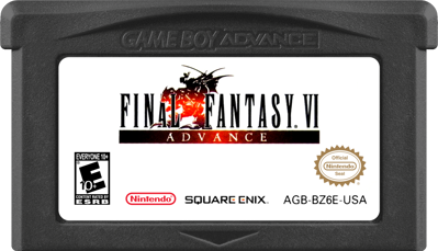 Final Fantasy VI Advance - Cart - Front (North America) - 1000x574