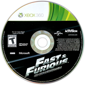 Fast & Furious: Showdown - Disc (North America) - 835x835