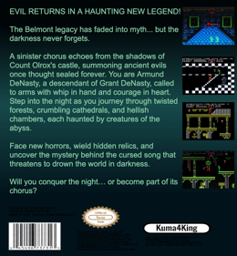 Castlevania: Chorus of Mysteries - Box - Back (World) - 1111x1200