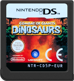 Battle of Giants: Dinosaurs - Cart - Front (Europe) - 517x564