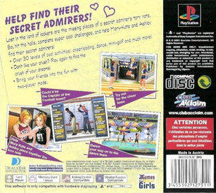 Mary-Kate and Ashley: Crush Course - Box - Back (Europe) - 539x481