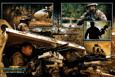 SOCOM 3: U.S. Navy SEALs - Fanart - Background (Korea) - 1600x1070