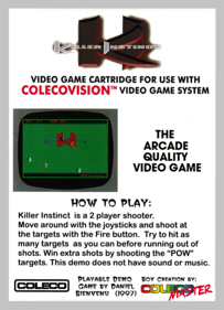 Killer Instinct - Box - Back (World) - 484x669