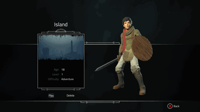 Chronos: Before the Ashes - Screenshot - Game Select (World) - 1920x1080