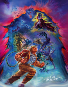 Castlevania: Bloodlines - Fanart - Background (United States) - 1928x2458