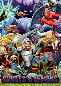 Ghosts 'n Demons - Fanart - Box - Front (World) - 1800x2550