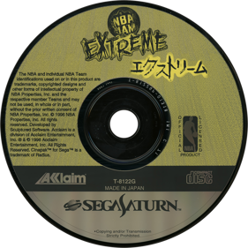 NBA Jam Extreme - Disc (Japan) - 1430x1430