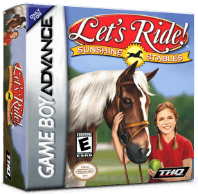 Let's Ride!: Sunshine Stables - Box - 3D (North America) - 1016x998
