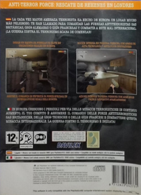 SAS: Anti-Terror Force - Box - Back (Europe) - 662x918