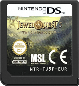 Jewel Quest 5: The Sleepless Star - Cart - Front (Europe) - 517x564