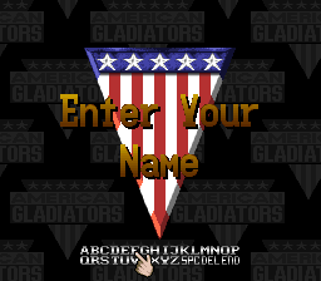 American Gladiators - Screenshot - Game Select (North America) - 256x224