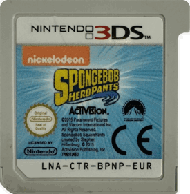 SpongeBob HeroPants - Cart - Front (Europe) - 857x875