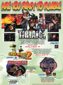 T.R.A.G.: Tactical Rescue Assault Group: Mission of Mercy - Advertisement Flyer - Front (United States) - 1630x2200