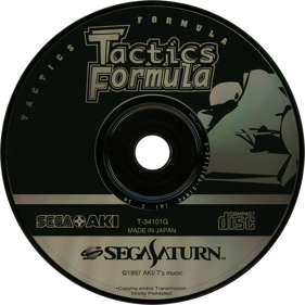 Tactics Formula - Disc (Japan) - 1430x1430