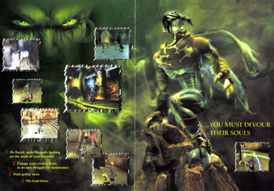 Legacy of Kain: Soul Reaver - Advertisement Flyer - Front (United States) - 3150x2200