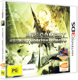 Ace Combat: Assault Horizon Legacy+ - Box - 3D (Australia) - 841x856