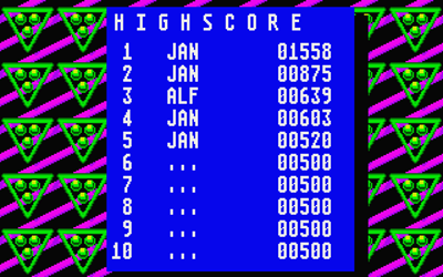 Beam - Screenshot - High Scores (Europe) - 320x200