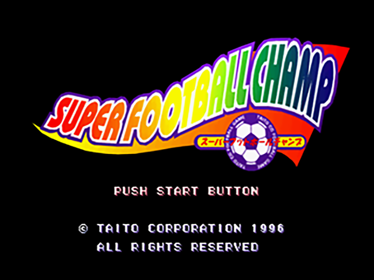 Super Football Champ - Screenshot - Game Title (Japan) - 640x480