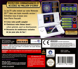 Who Wants to be a Millionaire: 2nd Edition - Box - Back (France) - 640x568