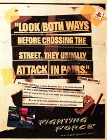 Fighting Force - Advertisement Flyer - Front (United Kingdom) - 2432x3200
