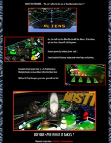 Aliens Legacy - Advertisement Flyer - Back (World) - 768x986