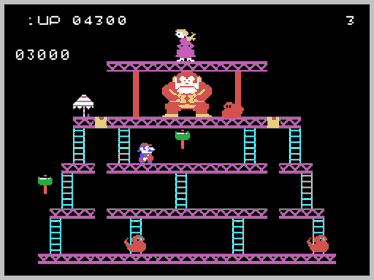 Donkey Kong - Screenshot - Gameplay (World) - 256x192