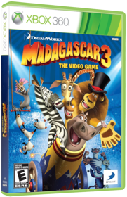 Madagascar 3: The Video Game - Box - 3D (North America) - 567x878