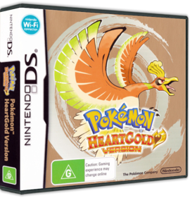 Pokémon HeartGold Version - Box - 3D (Australia) - 575x598