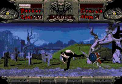 Bram Stoker's Dracula - Screenshot - Gameplay (World) - 512x352