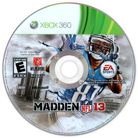 Madden NFL 13 - Disc (North America) - 900x900